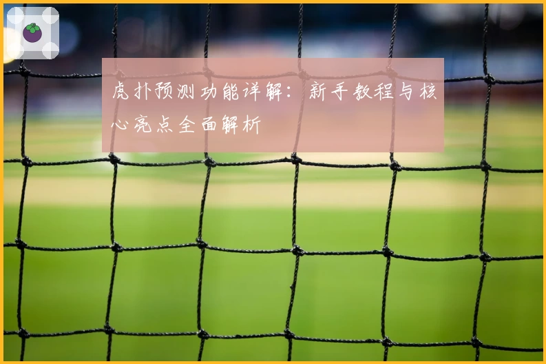 虎扑预测功能详解：新手教程与核心亮点全面解析